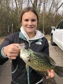 Mother nature didnt stop the fishing