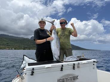 Fishing adventure in Moorea