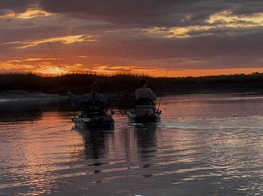 Peaceful and exhilerating fishing experience