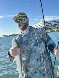 Great afternoon on the water with Chad