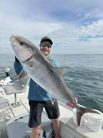 45 pound amber jack!