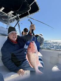 Got us on the fish right away and they never stopped biting. 