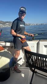 Bottom fishing was a delightful trip. 