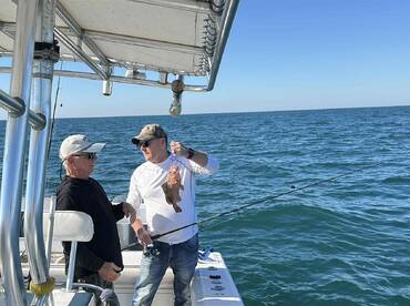 Great time with experienced captain and first mate!