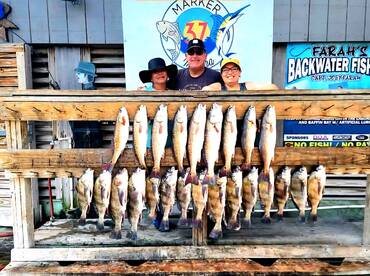 Wild morning and all were caught by 10am!