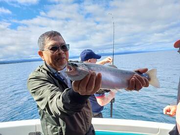 My fishing trip at Lake Taupo 