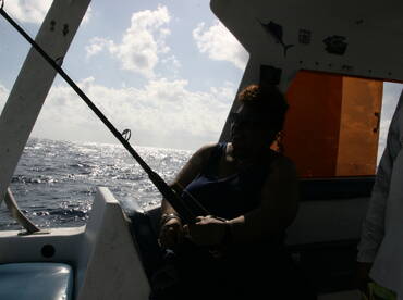 No wahoo but plenty of tuna 