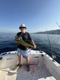 A Great day on the water.  Got two Dorado in the first hours.  Lots of good fun with the crew.  They put us on fish and that was important.  We would have liked to limit but that\u2019s the way it goes. Thanks for a memorable fishing trip.
