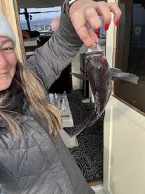 Will only fish with captain James