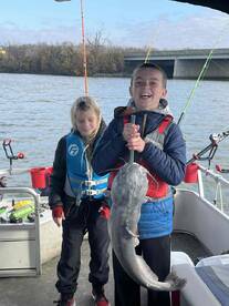Fantastic day catching huge catfish on the Potomac!