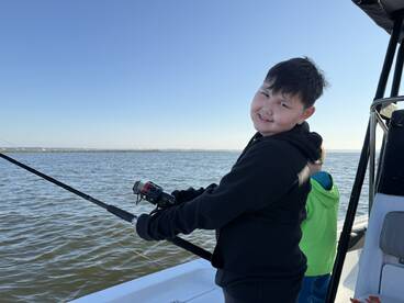 Great day out on the water catching fish