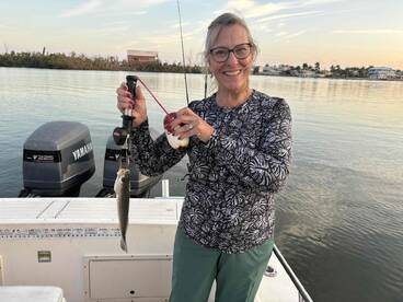 Fun fishing with Frankie