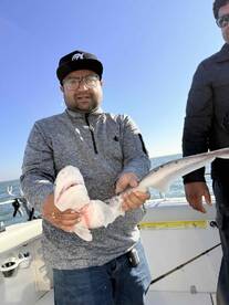 Awesome fishing charter with my 12 year old 