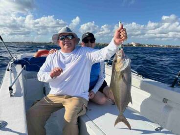 Fishing with Capitan Jeremiah Luna and Martin.