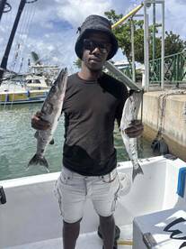 4hrs fishing with jett an omar