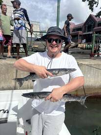 4hrs fishing with jett an omar