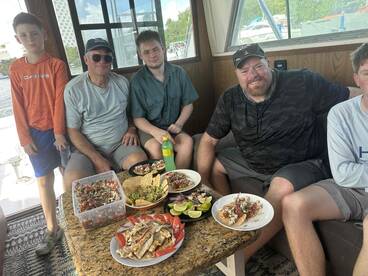 Perfect fishing trip