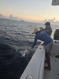 Beautiful evening on the ocean!