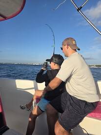 Morning fishing trip