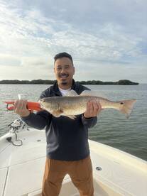 Redfish and spotted trout on Thanksgiving!