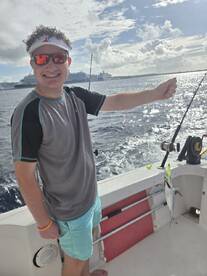 Fishing and Snorkeling as Cruiseship Passengers in Barbados