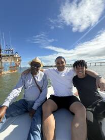 My party of four and I had a great time out there today in the ICW. 