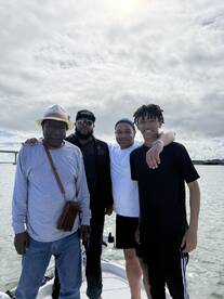 My party of four and I had a great time out there today in the ICW. 