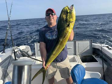 chasing Mahi Mahi