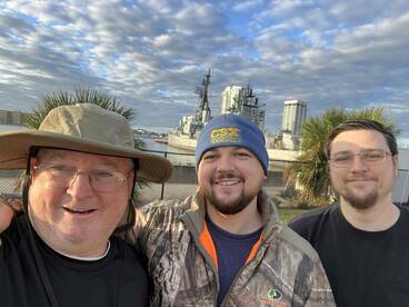 Austin knew exactly where to catch the big ones! We had a great time!