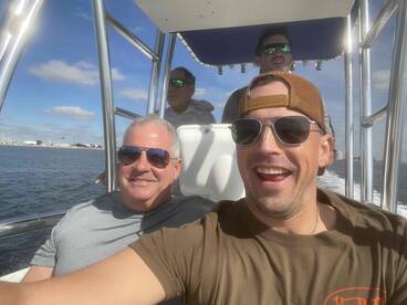 kept us on the fish, great personality