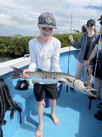 Very patient and knowlegable captain