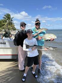 Very patient and knowlegable captain