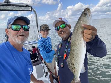 Grandson & Popo fishing together