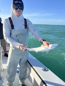 We caught lots of fish!