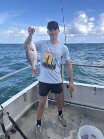 Fish on with Capt. Andy 