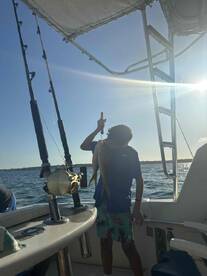 Mom and Son fishing trip-SUCCESS!