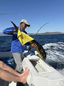 Salty Dog delivered the fish!