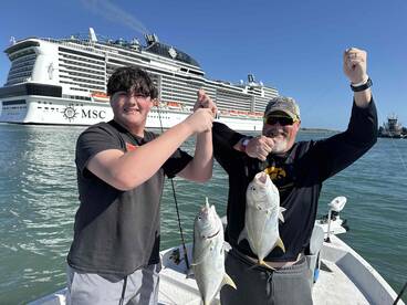 Great day of fishing with Captain John