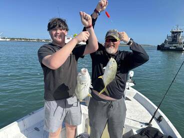 Great day of fishing with Captain John