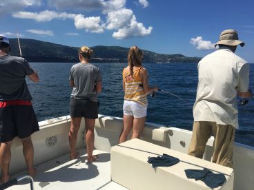 Full day with Piero, shore fishy