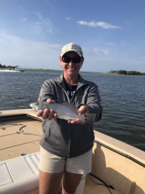 Blue tail and spots!  