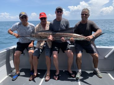 Fishing trip with friends 