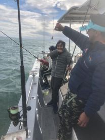 First deep sea trip with Shaheed