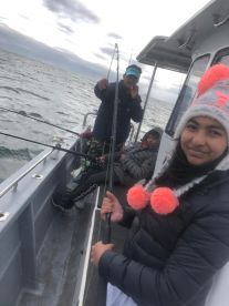 First deep sea trip with Shaheed