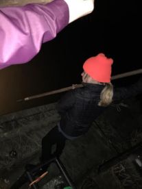 Night time gigging trip