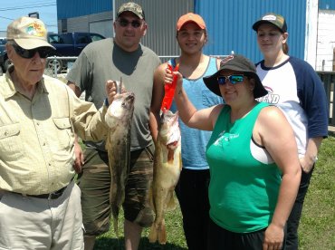 Full day Walleye trip with Capt Ken