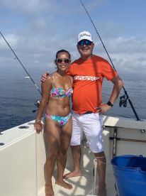 Jukka and Lili having nice fishing