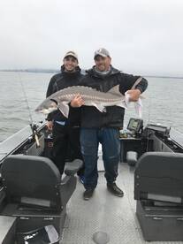 Full day father/ son bonding trip with Captain Bruce 