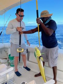 Half day trip with capt King and Cleo