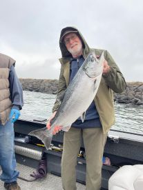 Salmon fishing with Captain Bill Divens